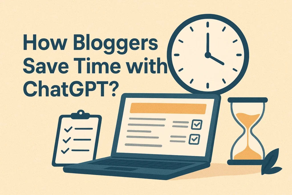 How chatGPT is used in blogging to save time